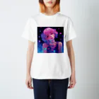 NEON CITYのネオンシティ シリーズ  サマーナイト Summer Night スタンダードTシャツ