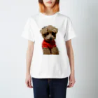 ぷ〜の家の犬の日常 Regular Fit T-Shirt