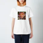 botaniaxの地湧金蓮 Regular Fit T-Shirt