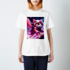 brand-new-cat-worldの大気圏に突入するにゃ！ Regular Fit T-Shirt