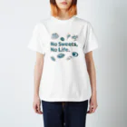 SU-KUのNo Sweets,No Life.Ⅱ Regular Fit T-Shirt