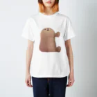 空飛ぶ煮卵の熊 Regular Fit T-Shirt