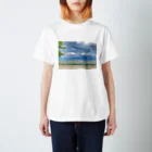 ヨシヨシの爽やかな夏空 Regular Fit T-Shirt