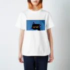 【KOTCH】 Tシャツショップのタレねこ　ブルー スタンダードTシャツ