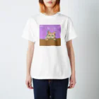 mehe2023のかくれねこ Regular Fit T-Shirt