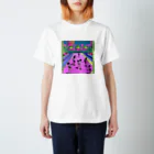 gizumoartの☆満月のスケートリンク☆ Regular Fit T-Shirt