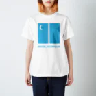 染島@メタバース書店員&パワポ絵描き/NFT毎週月曜19時list!!の＃MOON_AND_WINDOW Regular Fit T-Shirt