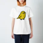 Cody the LovebirdのChubby Bird サザナミインコ Regular Fit T-Shirt