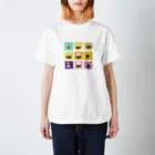 Maison de Chiiのトイプードルがいっぱい Regular Fit T-Shirt