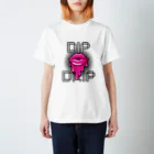 DIP DRIPのDIP DRIP "Melty Lip" Series スタンダードTシャツ