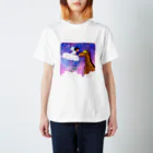 PETDOGSのAngel and giraffe Regular Fit T-Shirt