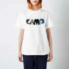 H1N4のH1N4オリジナルCAMPロゴ Regular Fit T-Shirt