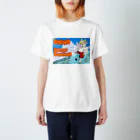 ホワイトドラゴン　タイトくん💙のサマーバケーション Regular Fit T-Shirt