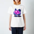 DJのおみせの3つ目ねこちゃん スタンダードTシャツ