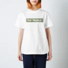 FONTMANIACのFONTMANIAC ベーシック Regular Fit T-Shirt
