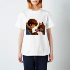 桜音ことこ企画の少年とオオカミの信頼 スタンダードTシャツ