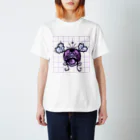 RANGANMARUの単眼ちゃん♡ハートツインテール 티셔츠