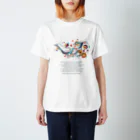 鳥救うSUZURIの『ソーダ水からうまれたとり』【寄付付き商品】 Regular Fit T-Shirt
