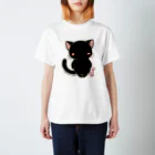MarchenCatののほほんネコさん【カンクロウ】 Regular Fit T-Shirt
