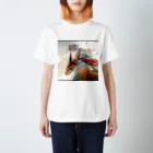 白髪・銀髪キャラ好きの氷霧の竜舞 Regular Fit T-Shirt