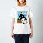 あっきょん(旧たもちゃん)のひゅひゅ馬めんこ「Look at me...」 スタンダードTシャツ