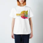 沖瀬さやかオリジナルグッズの沖瀬のカラフルギターTシャツ Regular Fit T-Shirt