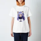 KAZAHANAのネコ耳ふぅちゃん Regular Fit T-Shirt