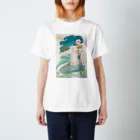 水彩少女の[人魚の歌 5番目の姉 ] Regular Fit T-Shirt