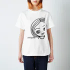 chicaのチキータちゃんモノクロ Regular Fit T-Shirt