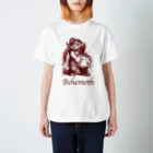 Nursery Rhymes  【アンティークデザインショップ】のベヒーモス Regular Fit T-Shirt