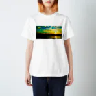 和楽家わたのやのwatanoya'23 sunset スタンダードTシャツ