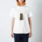 でっぷりにゃんこのでっぷりにゃんこ 黒猫ver． Regular Fit T-Shirt