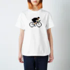 のりものドット絵Tシャツのride!!（ブラック） Regular Fit T-Shirt