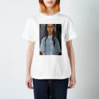 ArtGalleryのモディリアーニ　アリス（Alice）Amedeo Modigliani/1918年 Regular Fit T-Shirt