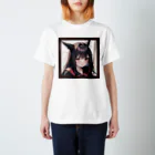 ソノタショップの美少女ねこ Regular Fit T-Shirt