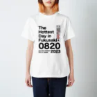 blastmediaのThe Hottest Day in Fukusaki & Japan スタンダードTシャツ