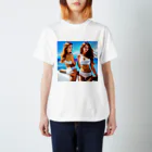 みんなのみすたーさんの Season In The Sun Regular Fit T-Shirt