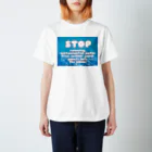 necoda item のStop releasing contaminated water from nuclear power plants into the ocean. スタンダードTシャツ