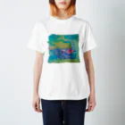 onmycolorの楽描き店のはこぷく代さん Regular Fit T-Shirt