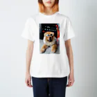 SHOP FUNNIMALSのクールなサングラスいっぬ Regular Fit T-Shirt