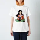 80's-90'sRetroAnimeStoreのレトロゲームガール Regular Fit T-Shirt