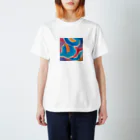 clip-llcのAIオリジナルTシャツ スタンダードTシャツ