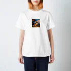 mikkunchamaのかわいいうさぎのイラストグッズ Regular Fit T-Shirt