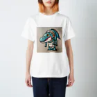 ゆるっと個性のT-Rexアリゲーター Regular Fit T-Shirt