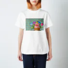 デザインハウスピリカのHAPPY CUTE PIGLET Regular Fit T-Shirt