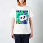 ねこーとさん(ネロリ)のはてなたくさんなねこーとさん スタンダードTシャツ