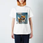 五右衛門商店のflying shibaｰinu スタンダードTシャツ