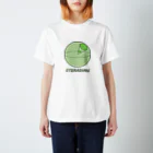 Jun-Yaの立体角(グリーン) Regular Fit T-Shirt