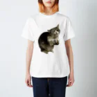 むっちり猫のむっちり丸のちょうだい！ミロ姫！ Regular Fit T-Shirt