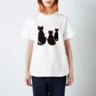 horoscope のネコクロ Regular Fit T-Shirt